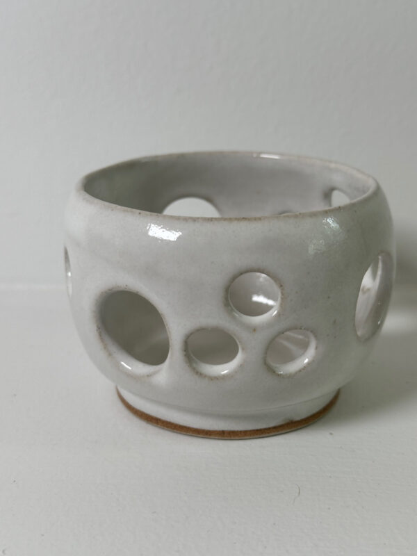 Mixed Stoneware Candle Holder