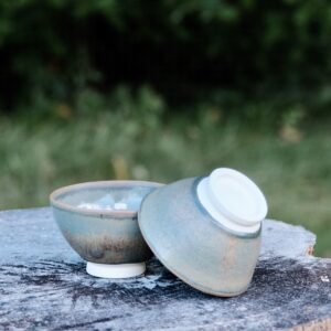Stoneware Tea Cup/Dessert Bowl