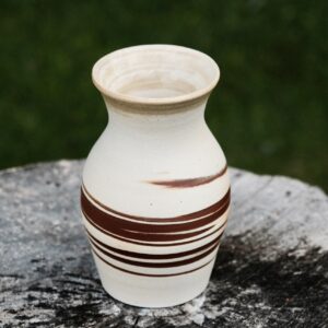 Marbled Stoneware Vase