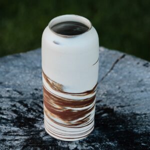 Marbled Stoneware Vase