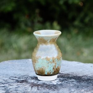 Jade Stoneware Vase