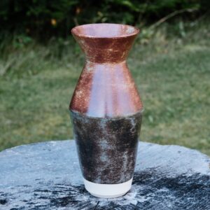 Angular Stoneware Vase