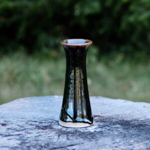 Stoneware Starry Night Vase