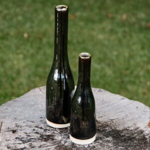 Stoneware Bottle Vase Set