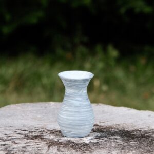 Marbled Porcelain Vase