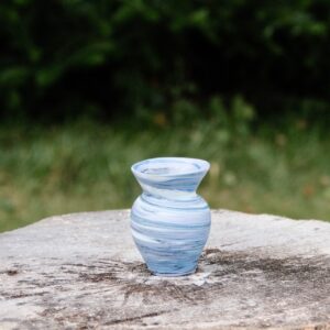 Marbled Porcelain Vase