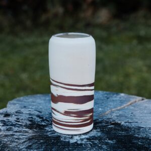 Marbled Stoneware Vase