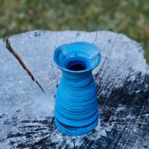 Marbled Porcelain Vase