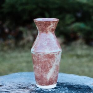 Angular Stoneware Vase