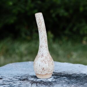 Stoneware Leaning Vase