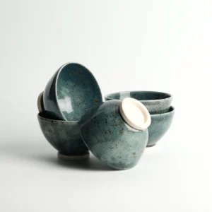 Stoneware Tea Cup/Dessert Bowl