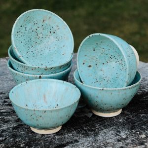 Stoneware Tea Cup/Dessert Bowl