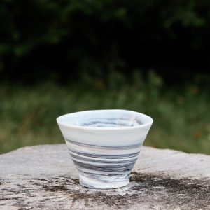 Marbled Porcelain Bowl