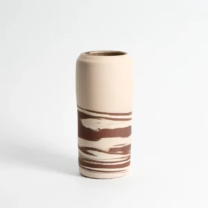 Marbled Stoneware Vase
