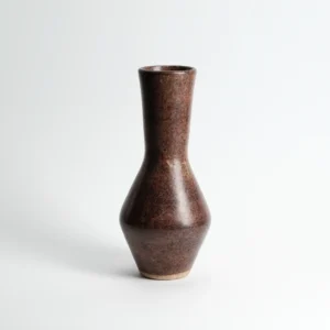Angled Stoneware Vase