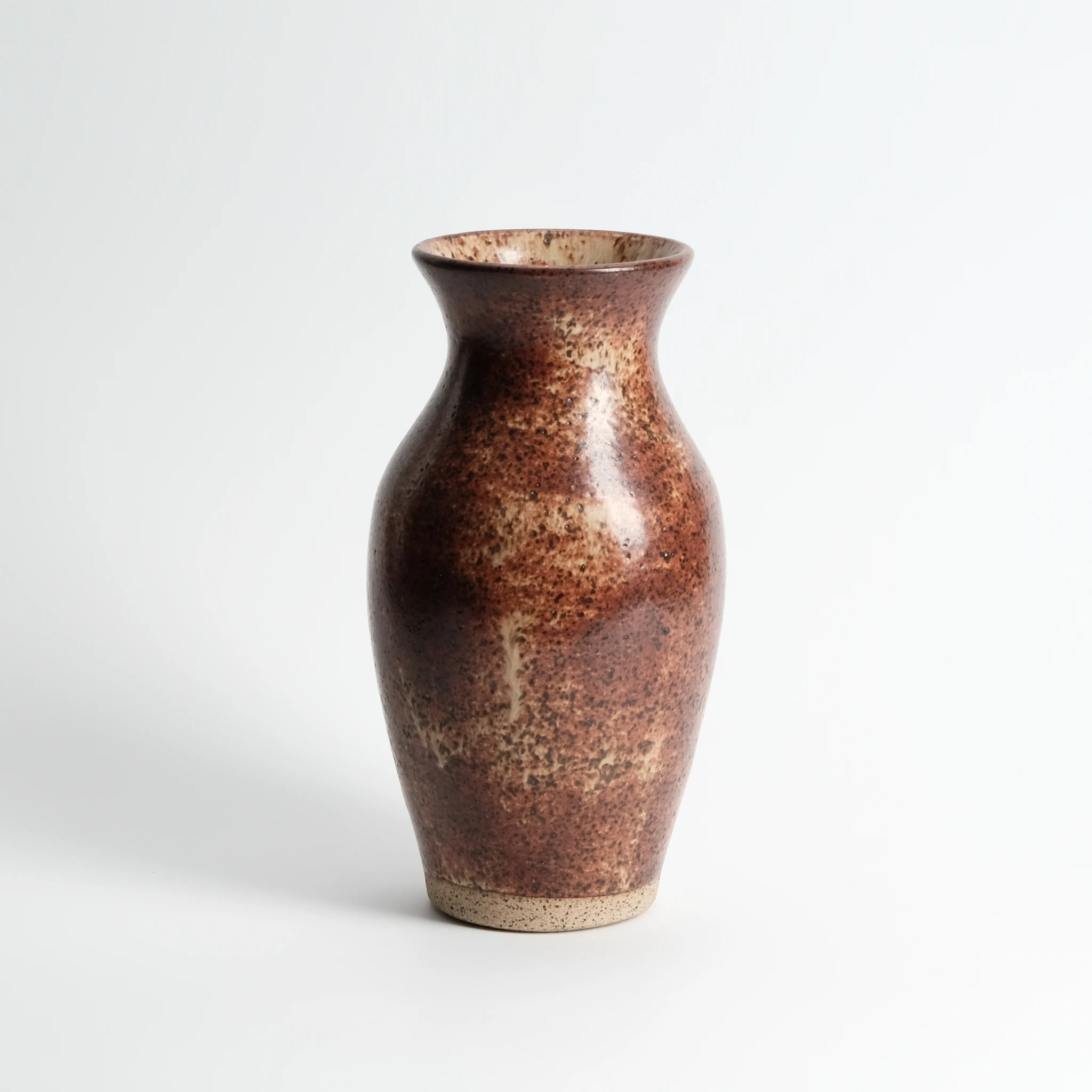 Tall Speckled Vase