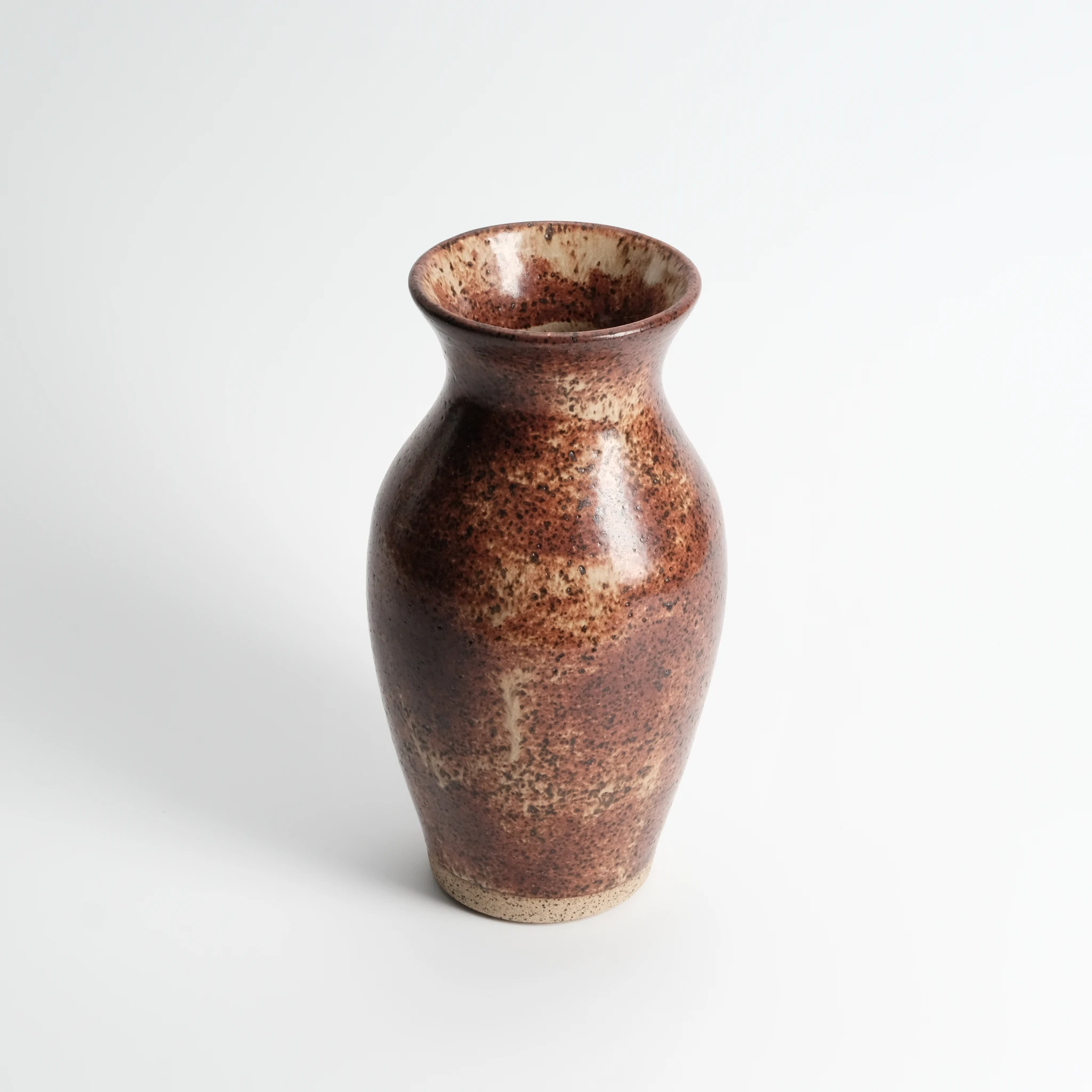 Tall Speckled Vase