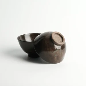 A Pair of Stoneware Tea Cups