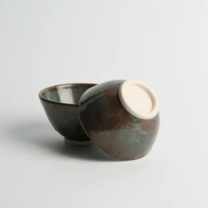 Pair of Stoneware Tea Cups