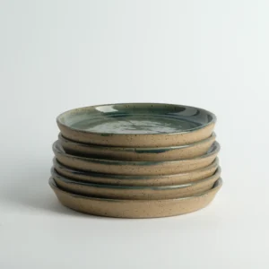 Speckled Stoneware Plates