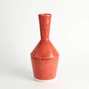 Large Angular Stoneware Vase