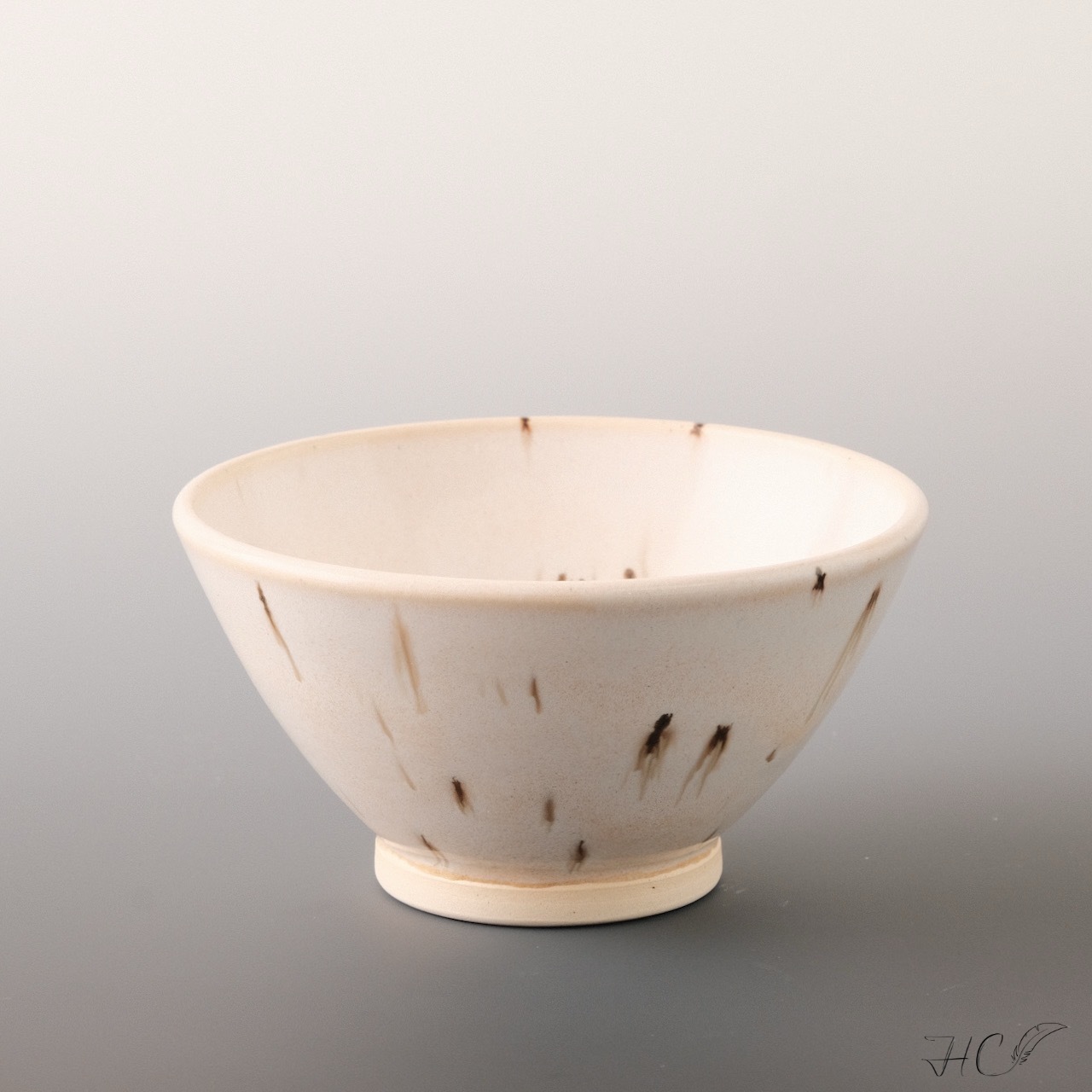 Pair of Stoneware Tea Cups - Image 3