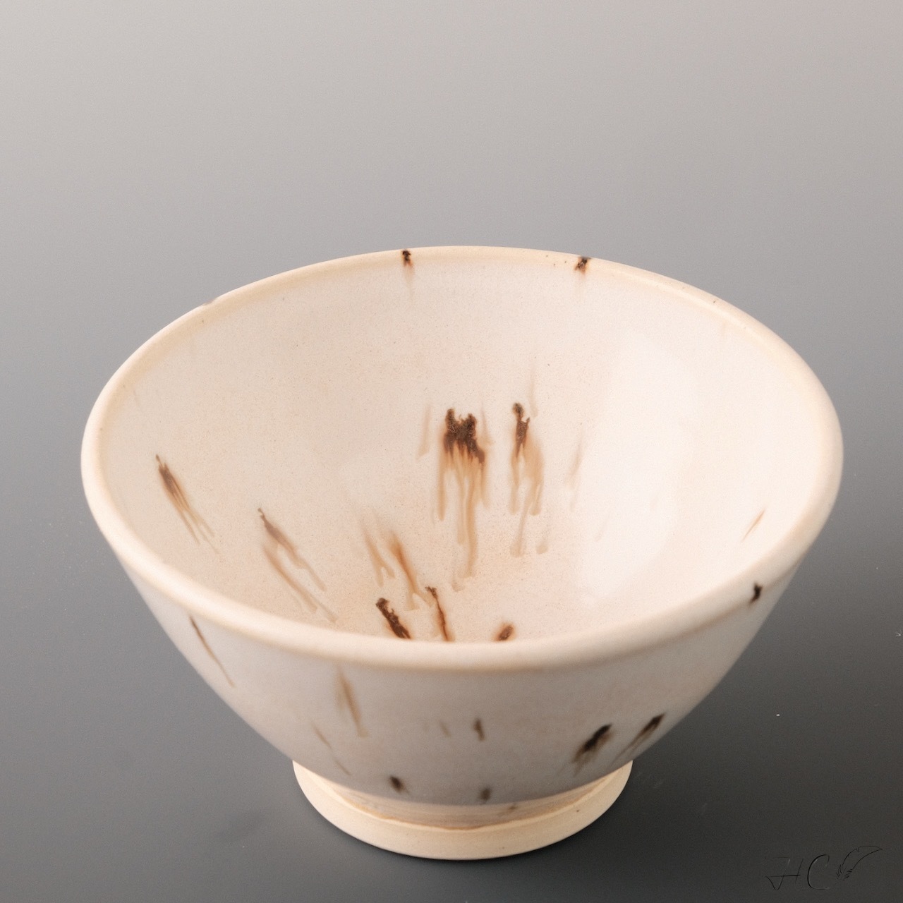 Pair of Stoneware Tea Cups - Image 4
