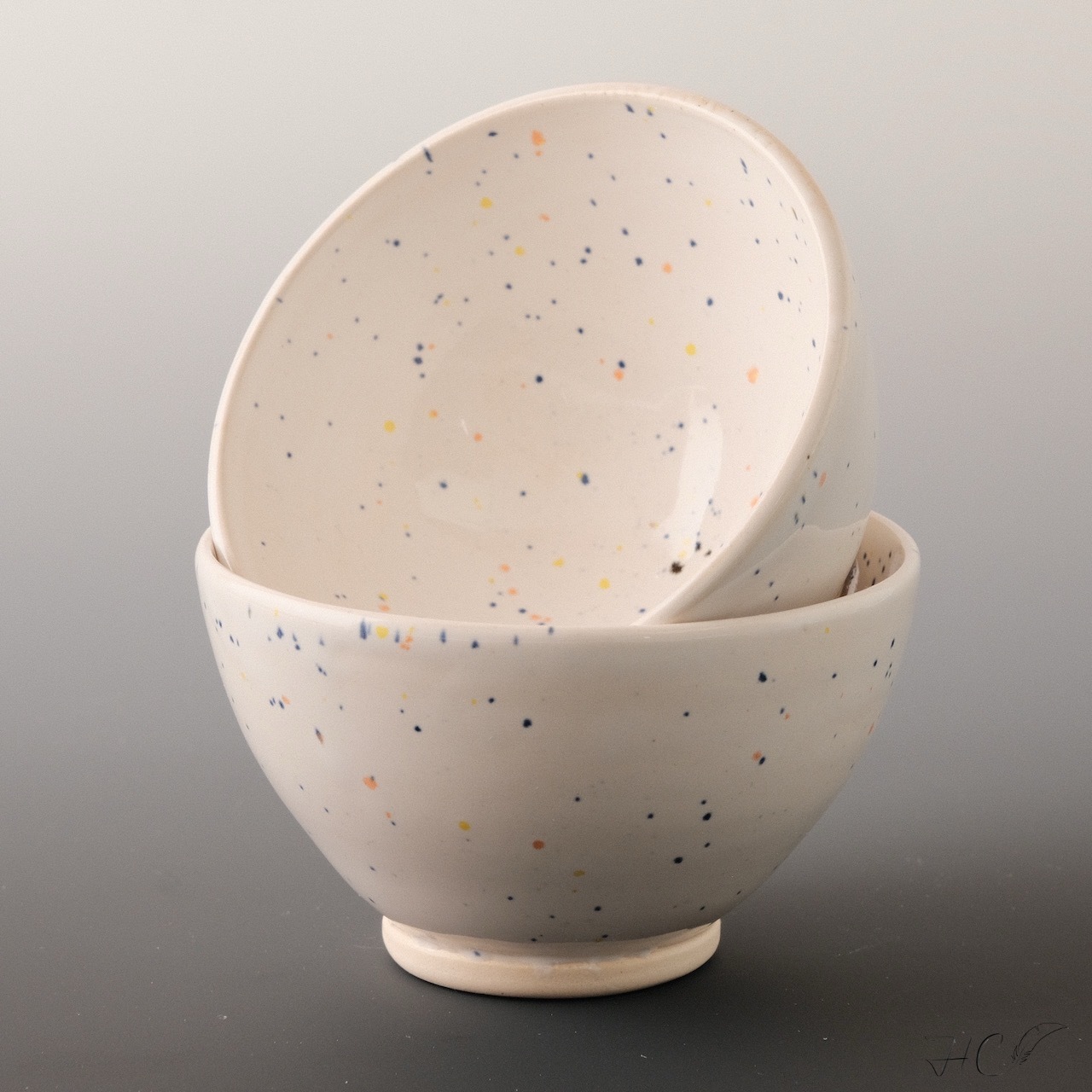 Pair of Stoneware Tea Cups - Image 11