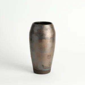 Black Stoneware Vase