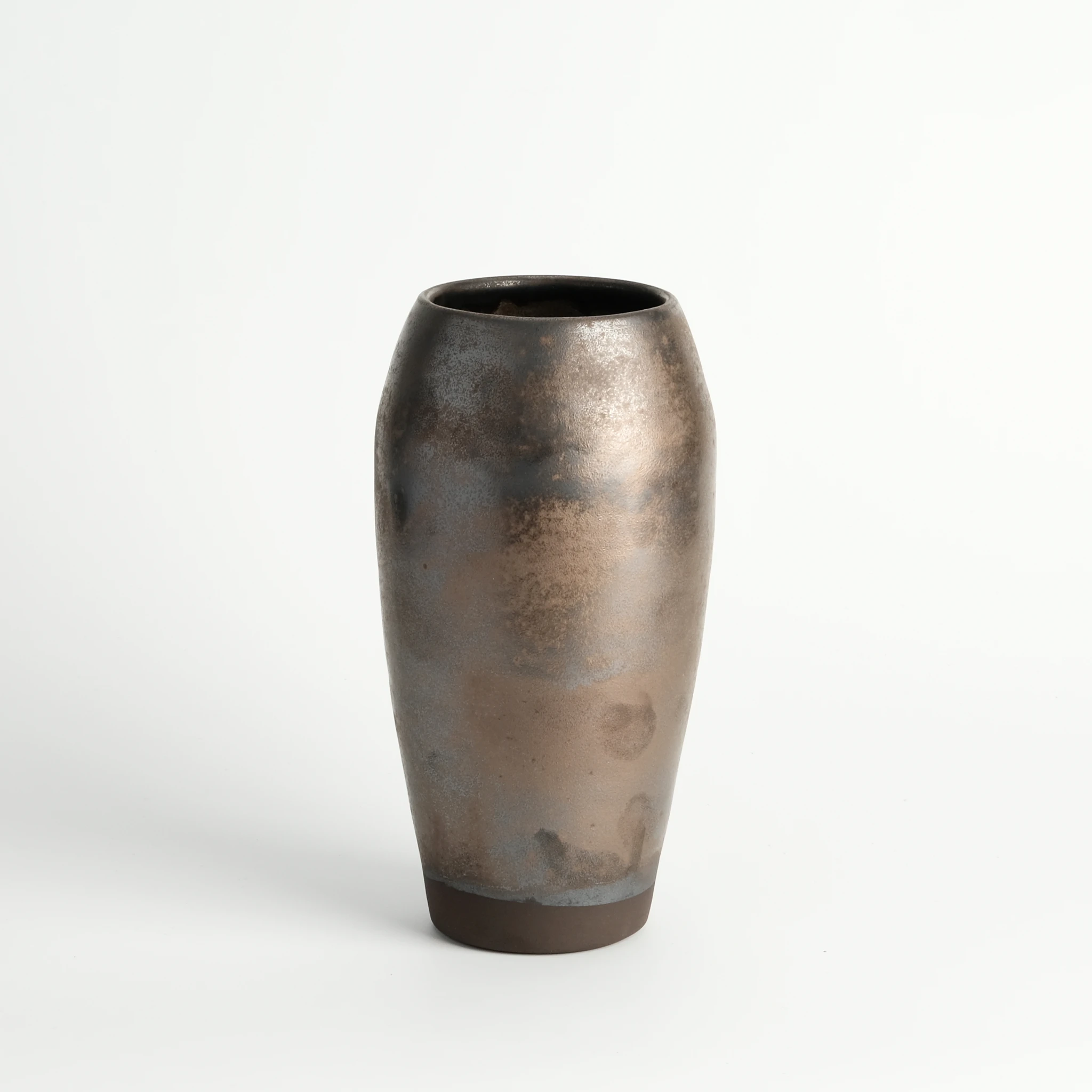 Black Stoneware Vase