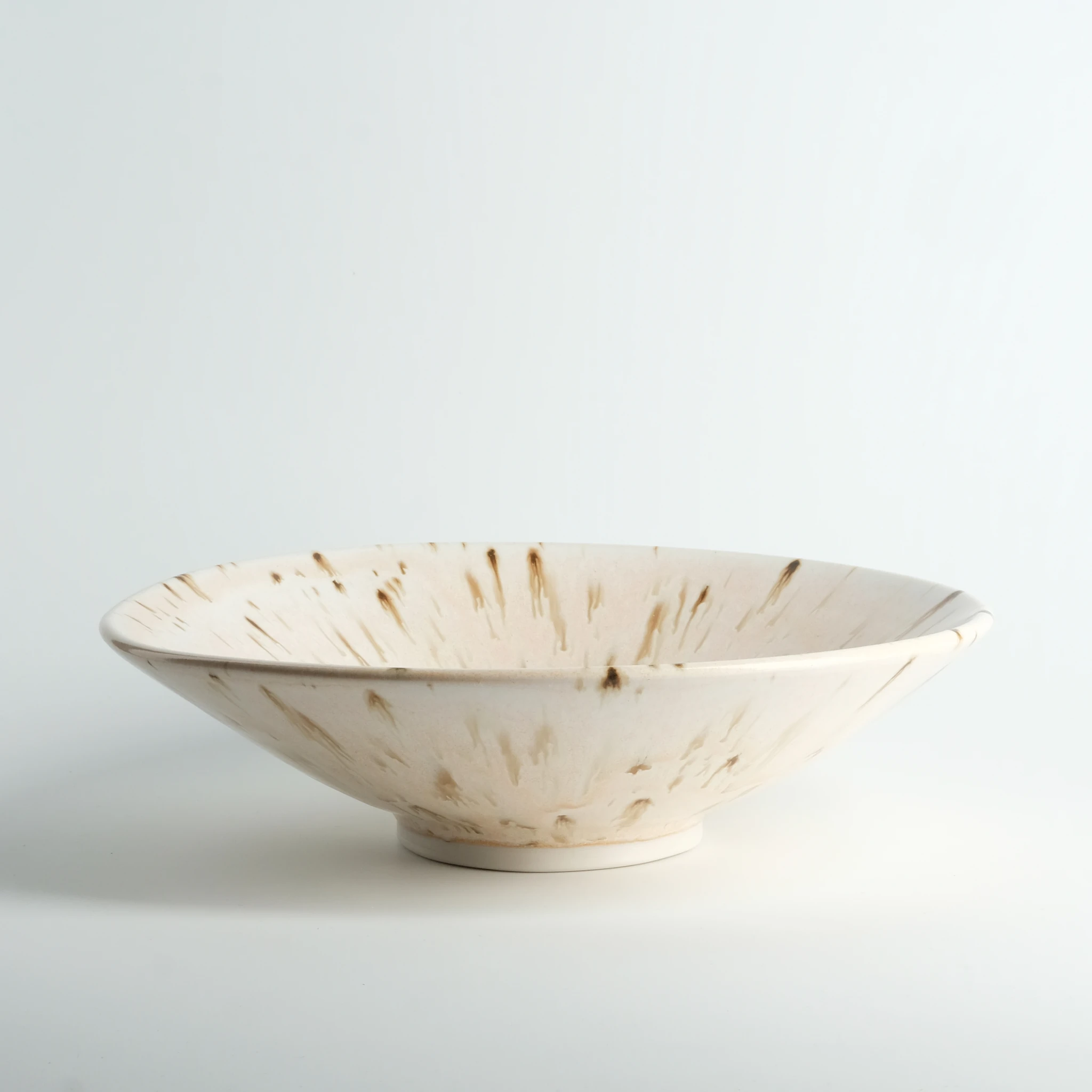 Flat Porcelain Bowl