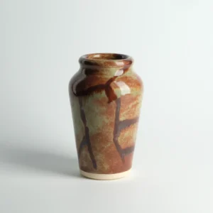 3 Stoneware Vases with Lip