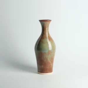 Tall Slim Stoneware Vase