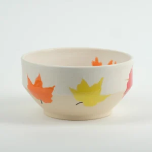 Maple Leaf Soup Bowl