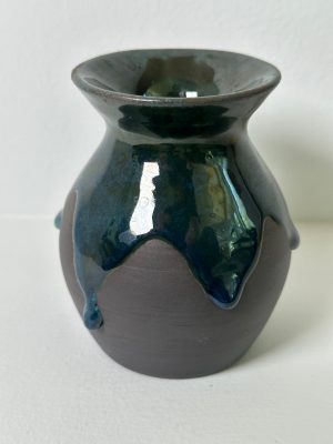 Black Porcelain Vase