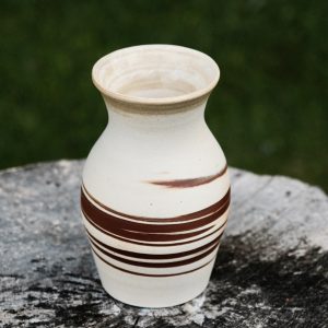 Marbled Stoneware Vase