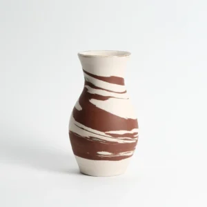 Marbled Stoneware Vase