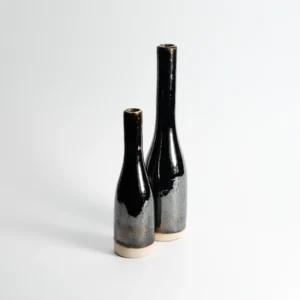 Stoneware Bottle Vase Set