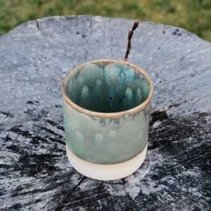 Stoneware Cup/Candle Holder