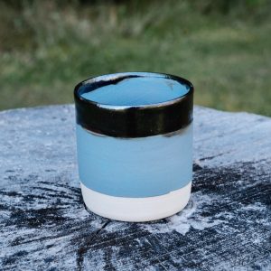 Stoneware Cup/Candle Holder