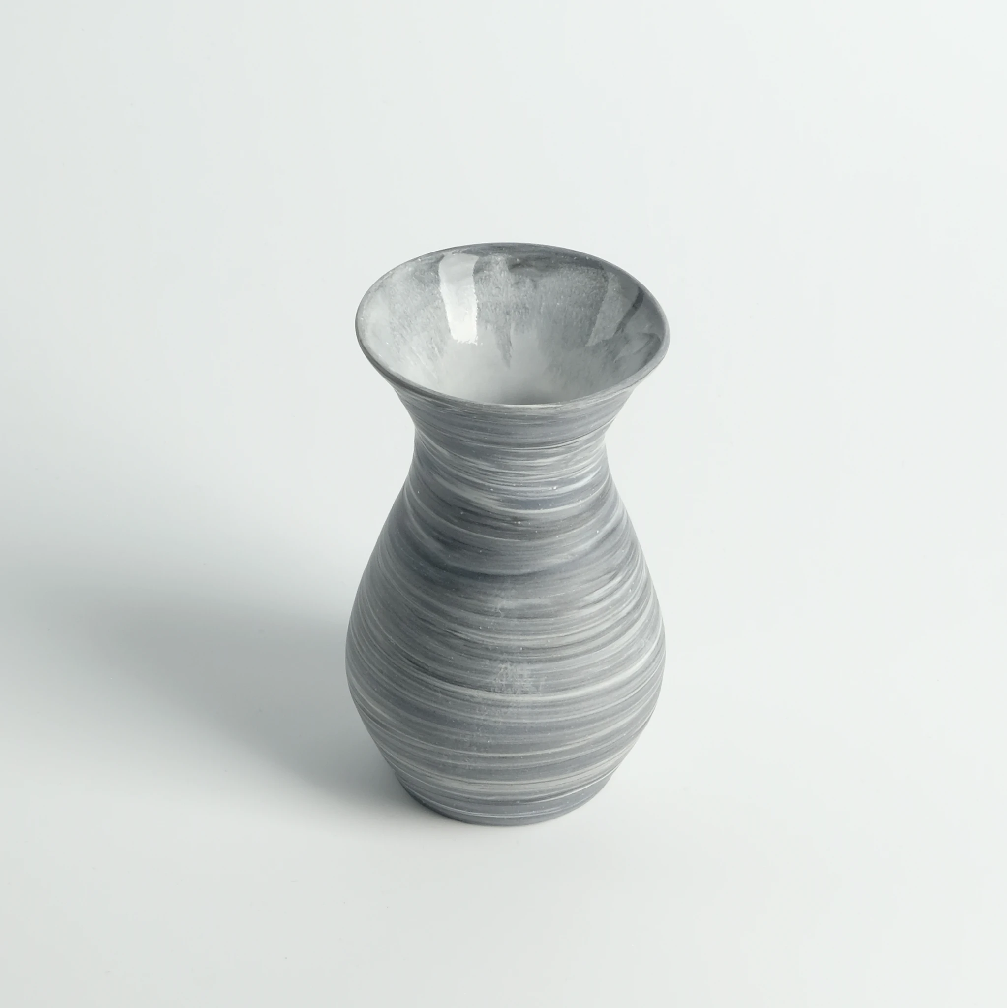 Marbled Porcelain Vase