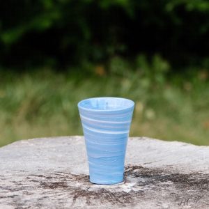 Marbled Porcelain Vase