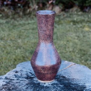 Angled Stoneware Vase