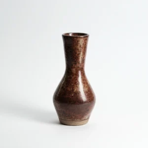 Angled Stoneware Vase