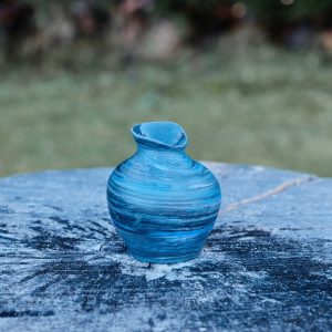 Marbled Porcelain Vase